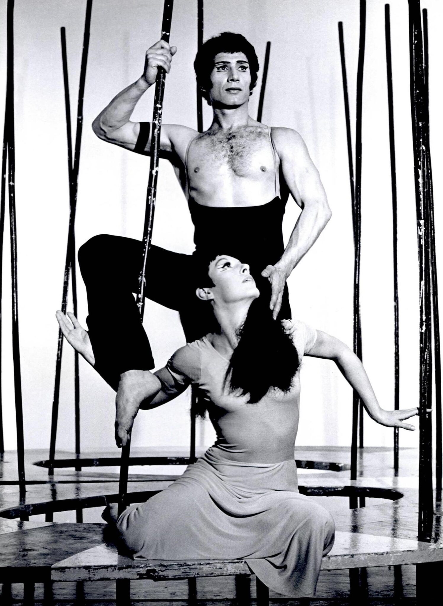 הגן אחוז המלחמה גליה גת ומשה אפרתי. צילום: מולה עשת