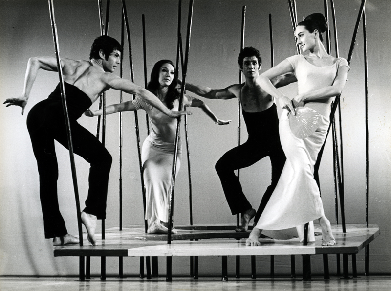 הגן אחוז המלחמה רנה שינפלד, משה אפרתי, גליה גת ואהוד בן דוד. צילום: מולה עשת