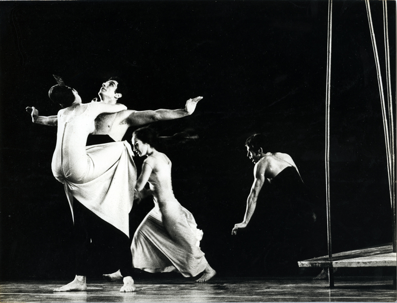 הגן אחוז המלחמה אהוד בן דוד, גליה גת, משה אפרתי ורנה שינפלד. צילום: יעקב אגור