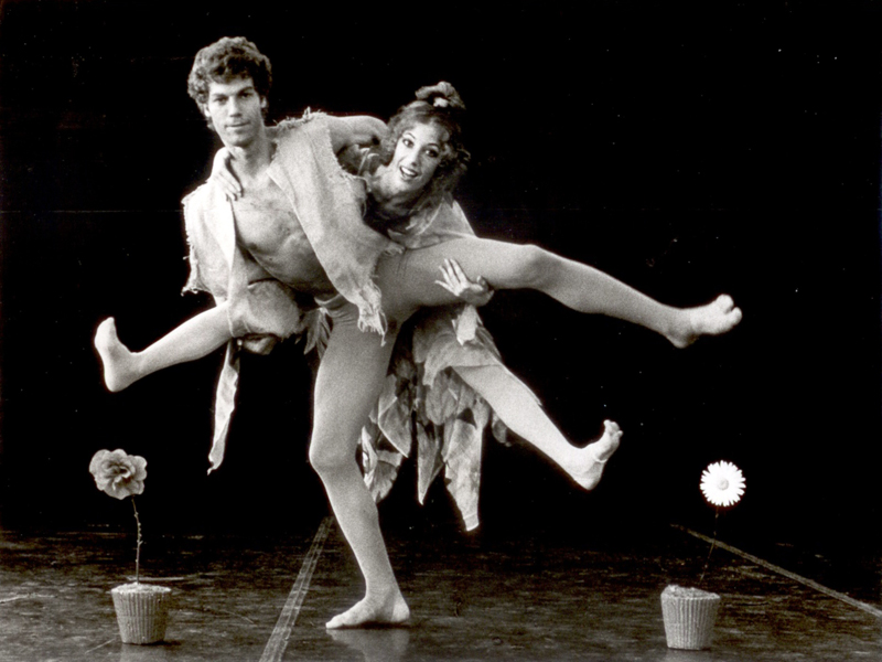 אדם וחוה תמר צפריר ואוהד נהרין (1975). צילום: יעקב אגור