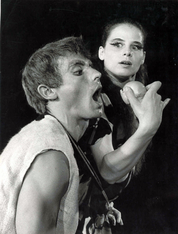 אדם וחוה אשרה אלקיים רונן ושמעון בראון. צלם: יעקב אגור