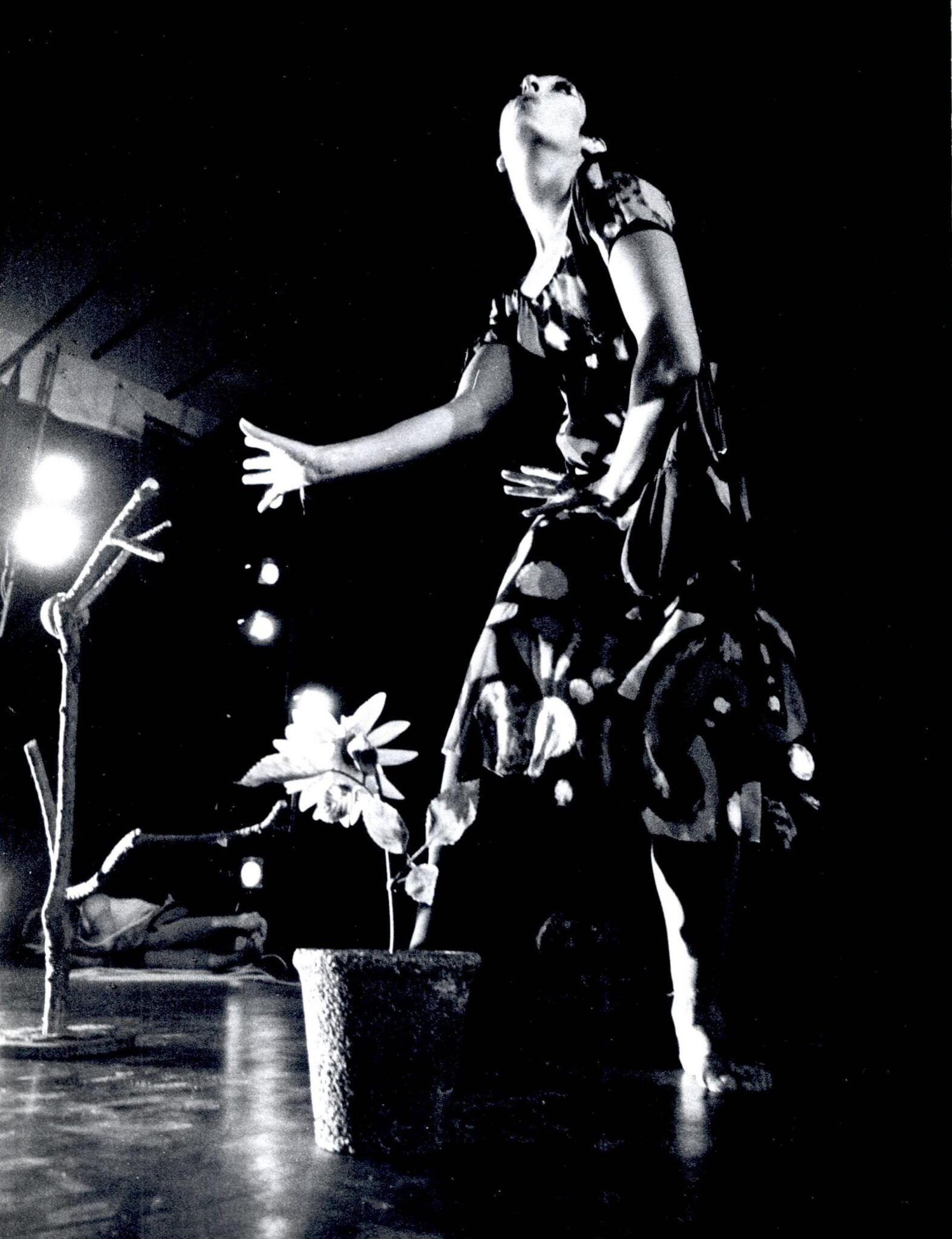 אדם וחוה לינדה הודס ושמעון בראון. צלם לא ידוע