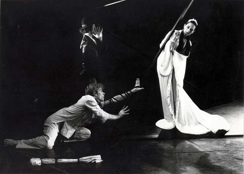 הדיבוק רנה שינפלד, רחמים רון, רוג׳ר בריאנט - צילום: יעקב אגור