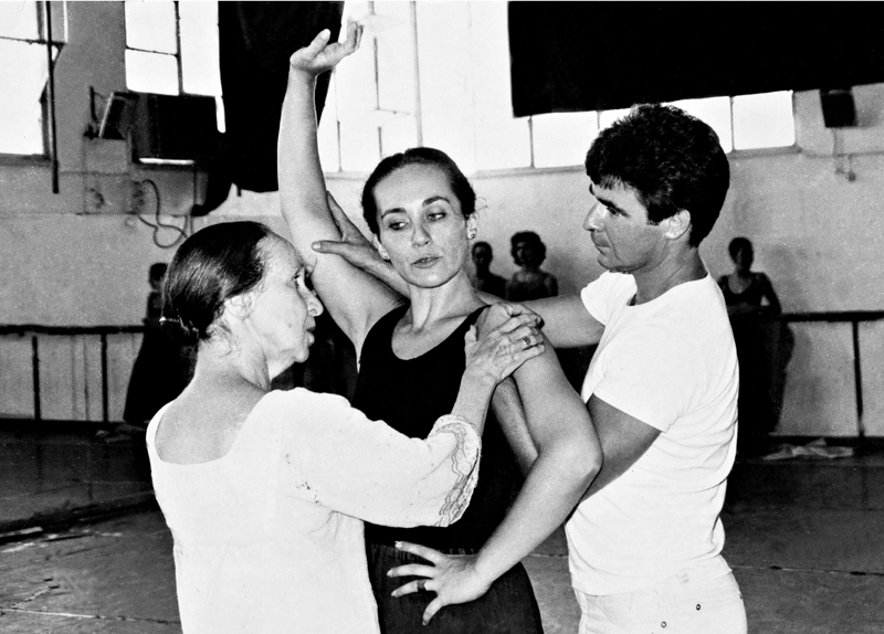 Wings Rehearsal: Anna Sokolow, Tchia Danon, Pini Heller - Photographer Unknown