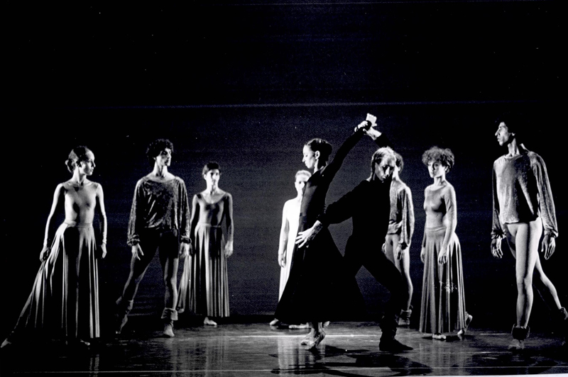 הנערה והמוות שלי שיר, דוד דביר והלהקה - צילום: יורם רובין