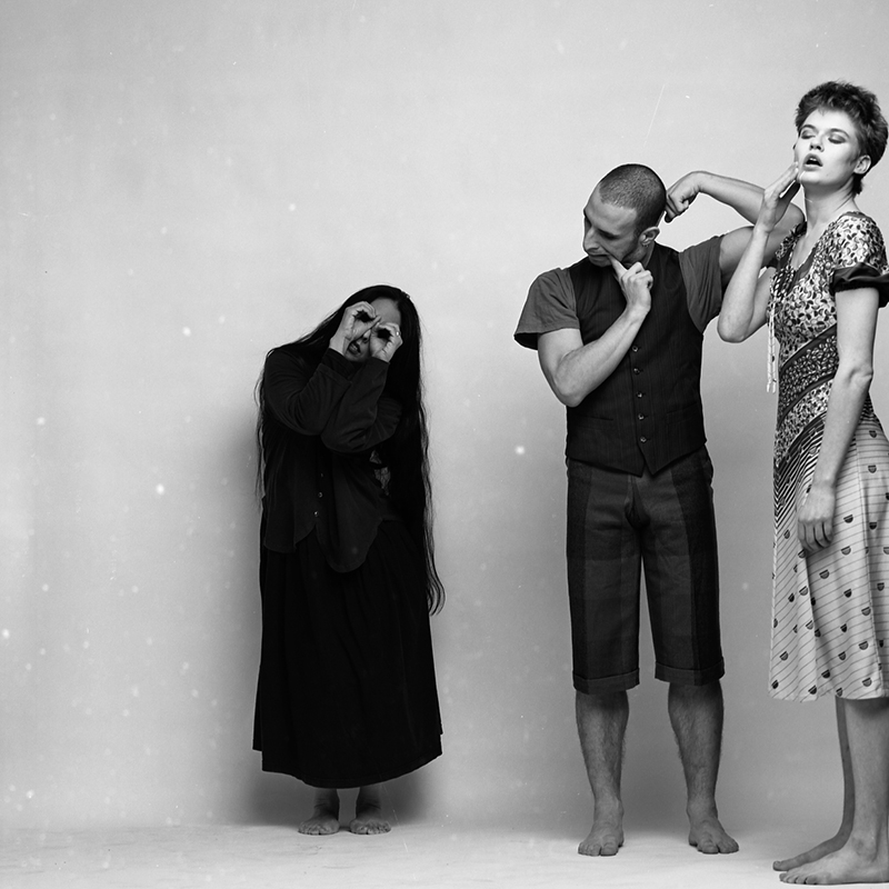 שרון אייל שרון אייל, יובל פיק, מארי קאז'יווארה -  צילום: גדי דגון